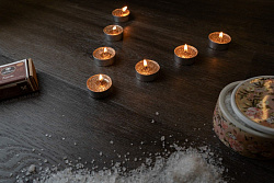 Плитка Vinilam Ceramo Cork 8890-EIR Дуб Лугано