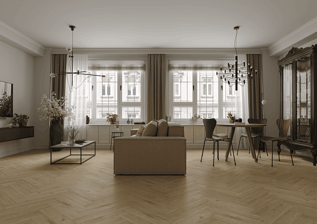 Плитка ПВХ Norland 1067-6 Clear Room ( Светлое пространство)