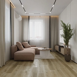 Кварц виниловая плитка Floorwood Residence 8674 Дуб Селестра