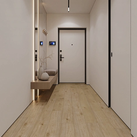 Кварц виниловая плитка Floorwood Residence 6112 Дуб Бельгард