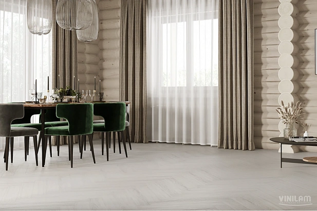 Плитка Vinilam Herringbone GD 11366 Паркет Санторини