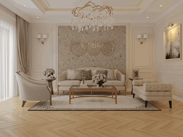 Ламинат Norland Herringbone Elegant LF304-32 Дуб Борео