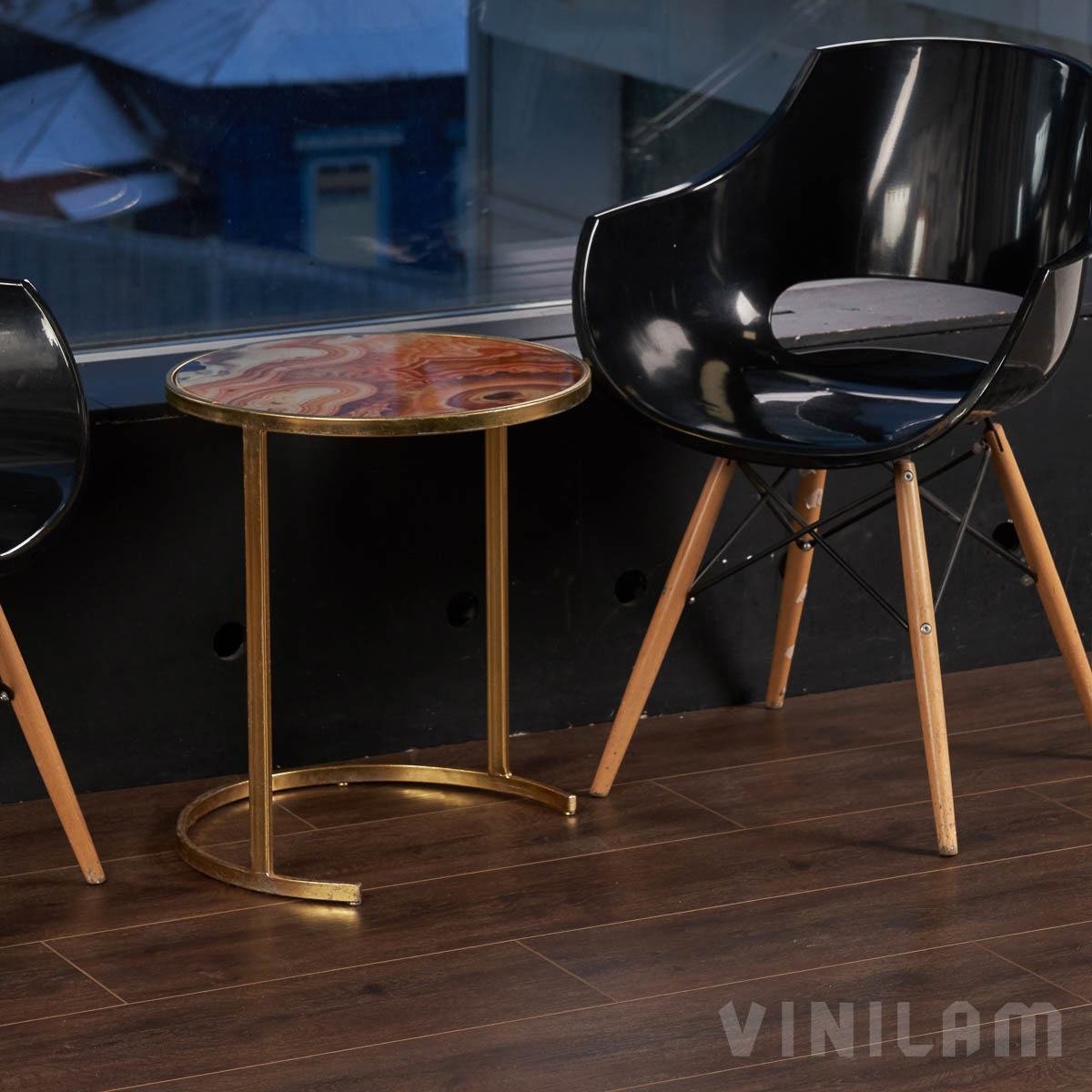 Интерьер с покрытием CERAMO VINILAM STONE